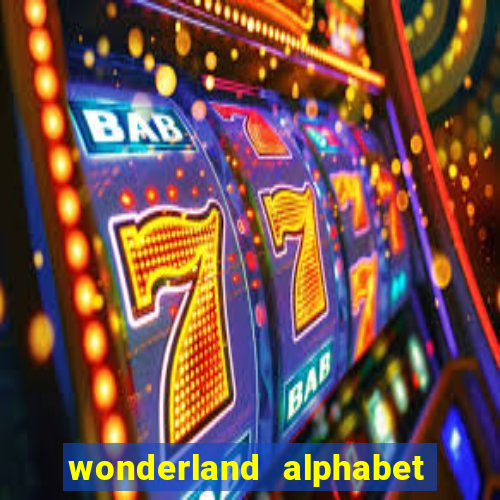 wonderland alphabet comic studio