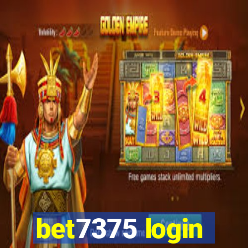 bet7375 login