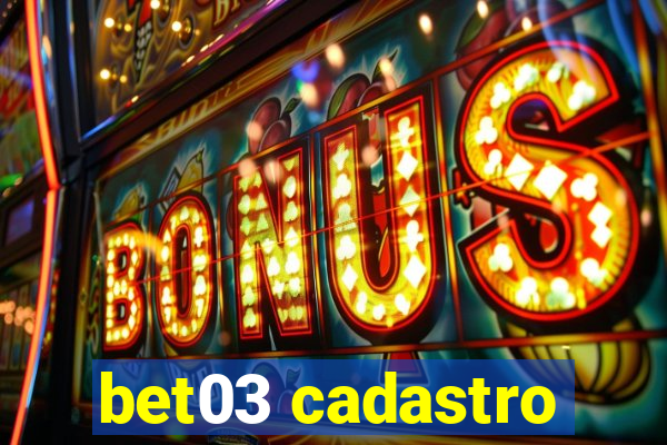 bet03 cadastro