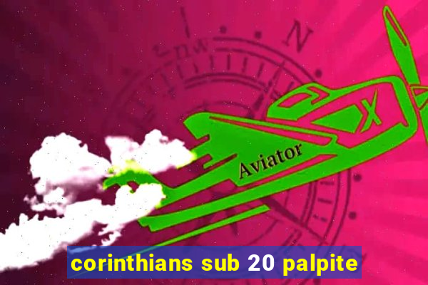 corinthians sub 20 palpite