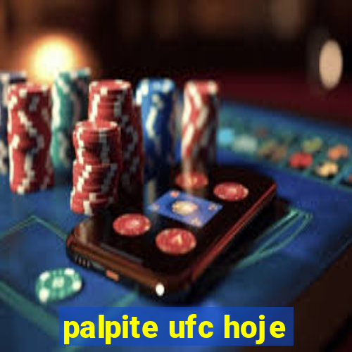 palpite ufc hoje