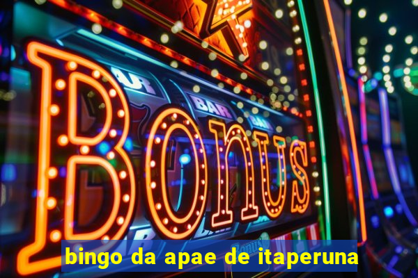 bingo da apae de itaperuna