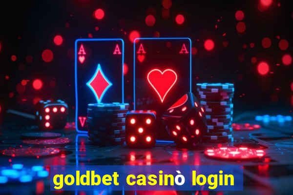 goldbet casinò login