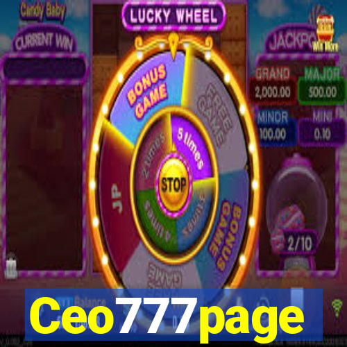 Ceo777page