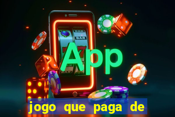 jogo que paga de verdade no pix