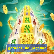 gerador de jogador de futebol