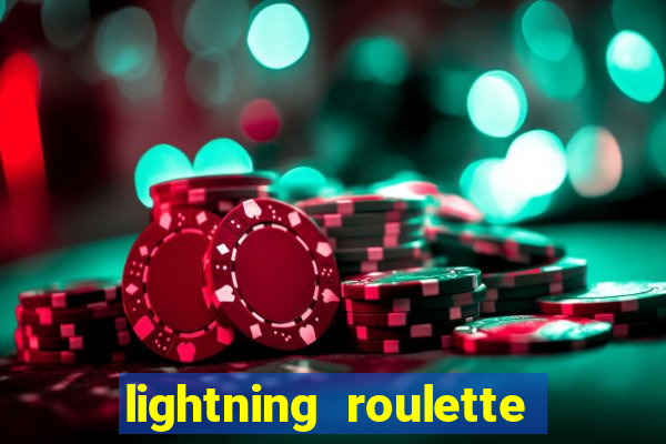 lightning roulette como jogar