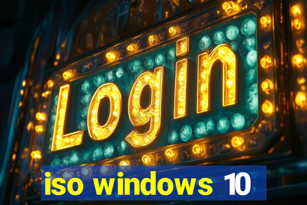 iso windows 10