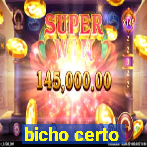 bicho certo