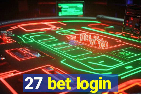 27 bet login